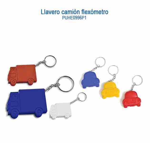 Llavero camión flexómetro